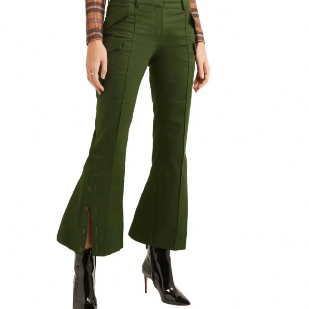 Rokh Insanely Cool Military Green Cargo Pants Sz 34/0 Nwt $890!!